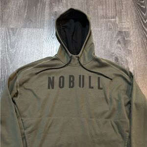 NOBULL Men's Olive Hoodie xsmall